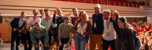 Photo de l'équipe de bénévoles du Latitude Expérience